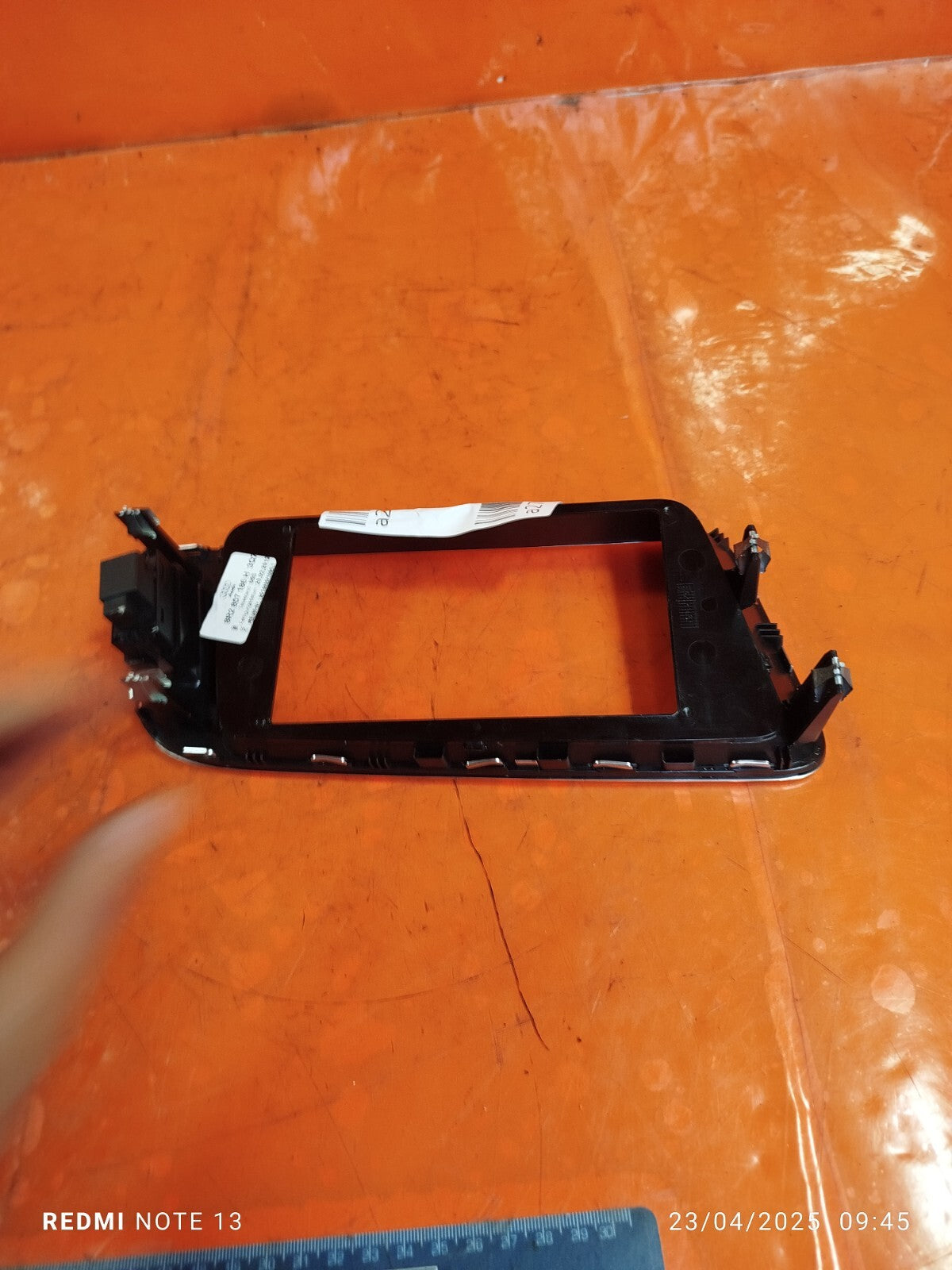 ✅AUDI Q5 S LINE 2.0 PETROL 2012 DASHBOARD DISPLAY SURROUND TRIM 8R2857186H A276 - Image 9