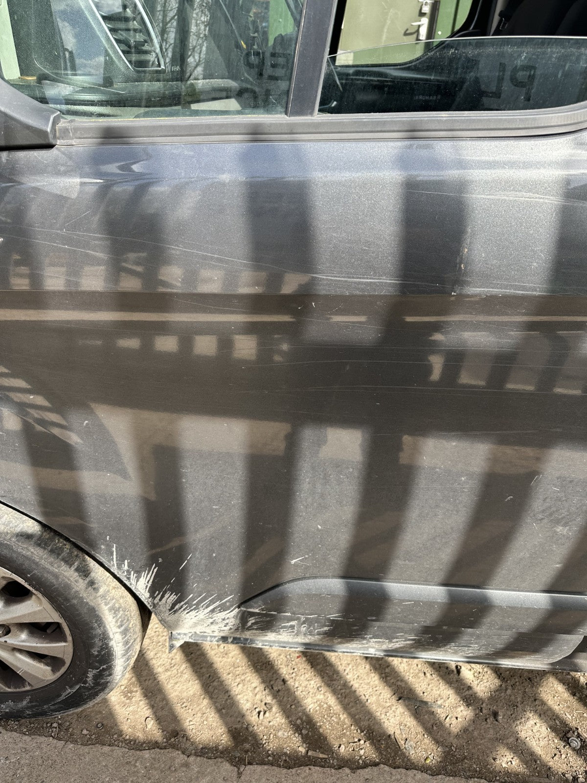 ✅2019 Ford Transit Custom Front Left Door Bare W/o Mirror Grey + Warranty A376 - Image 3