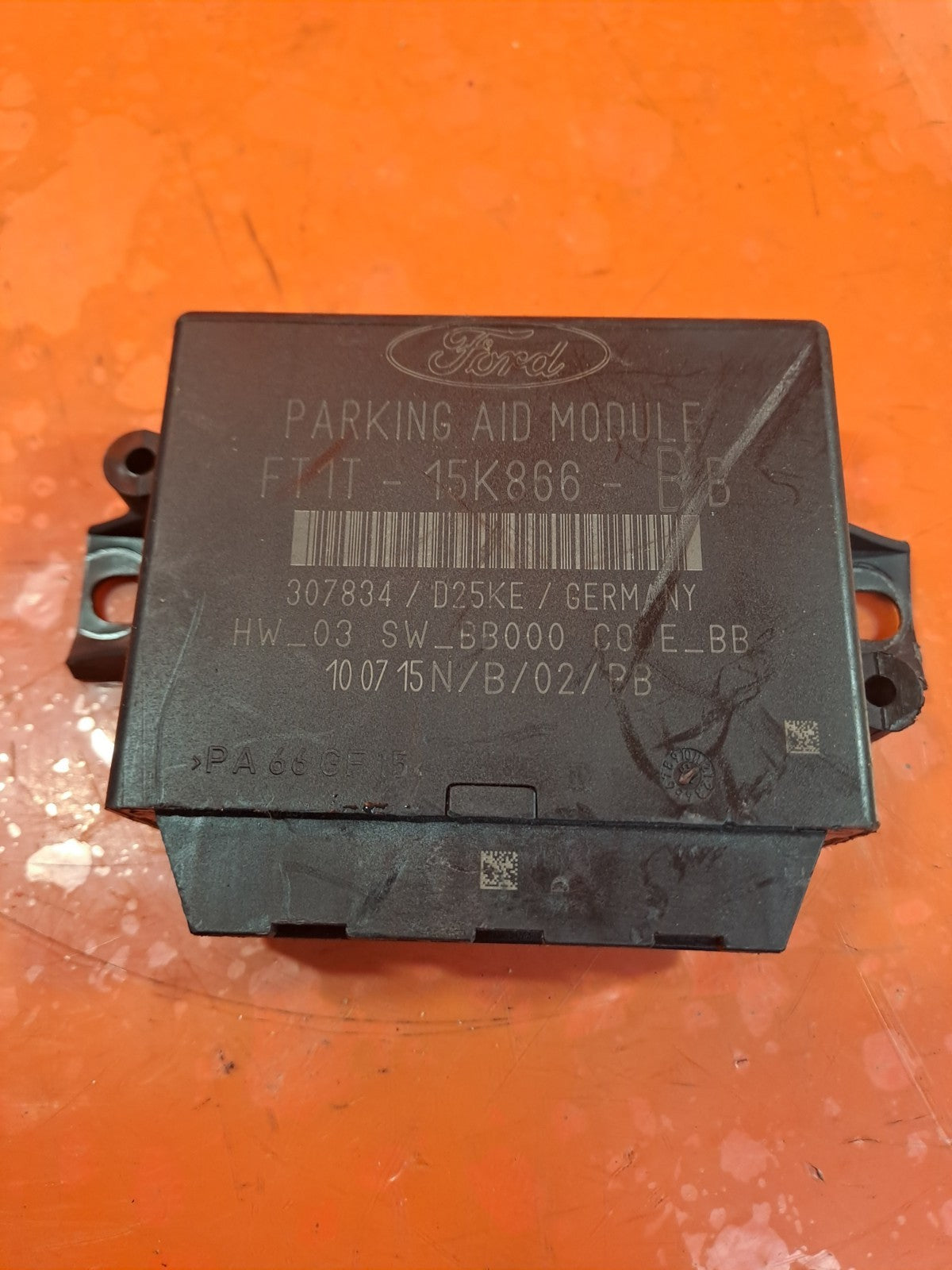 ✅FORD TRANSIT CONNECT 1.6 DIESEL 2015 PARKING DISTANCE CONTROL MODULE FT1T15K866 - Image 1