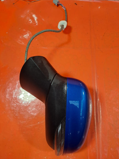 ✅2021 FORD PUMA ST-LINE X 1.0P FRONT LEFT WING MIRROR BLUE + WARRANTY A335 - Image 3