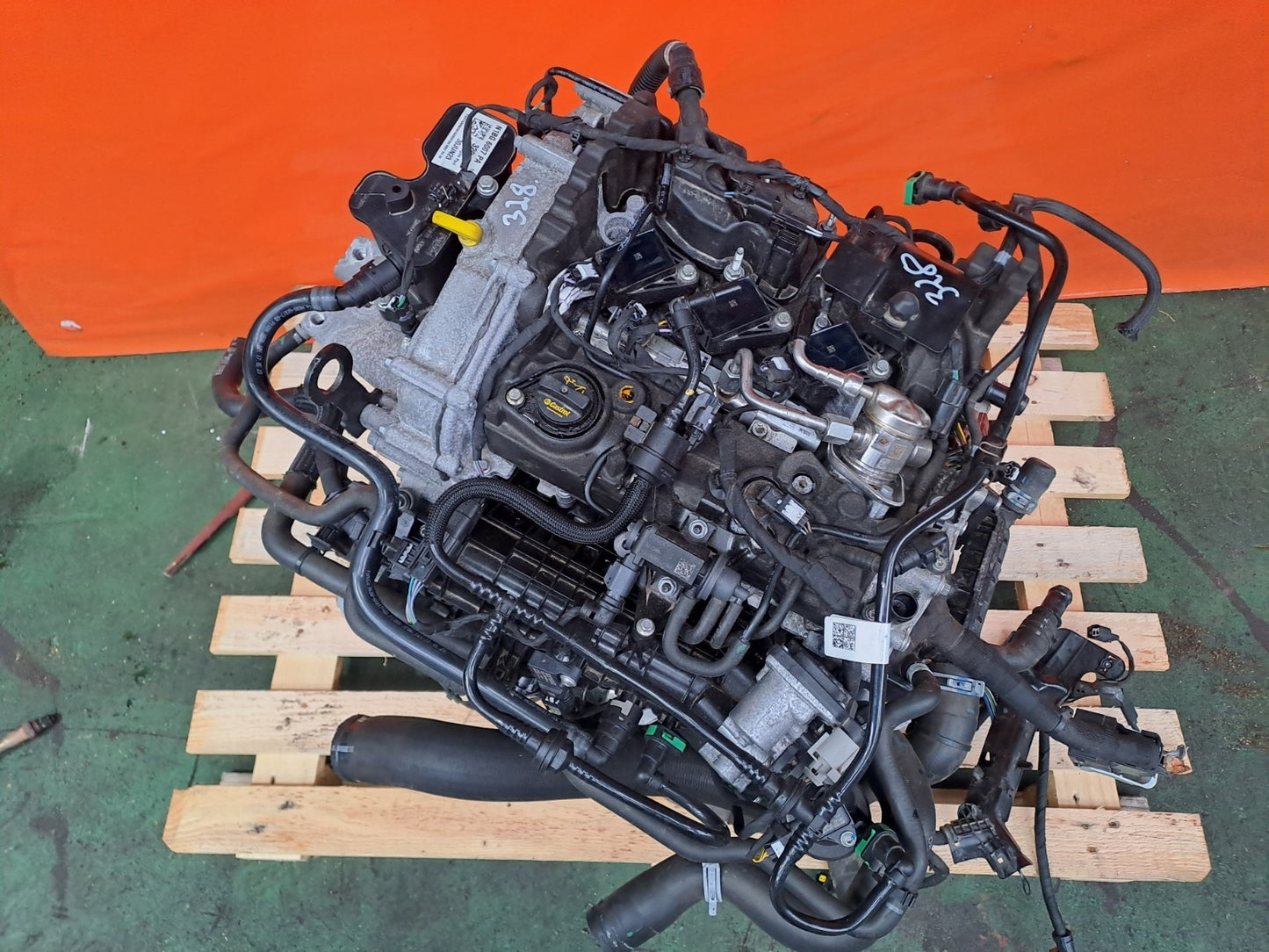 ✅FORD PUMA TITANIUM 1.0 PETROL 2023 B7JB ENGINE COMPLETE Warranty A328 - Image 1