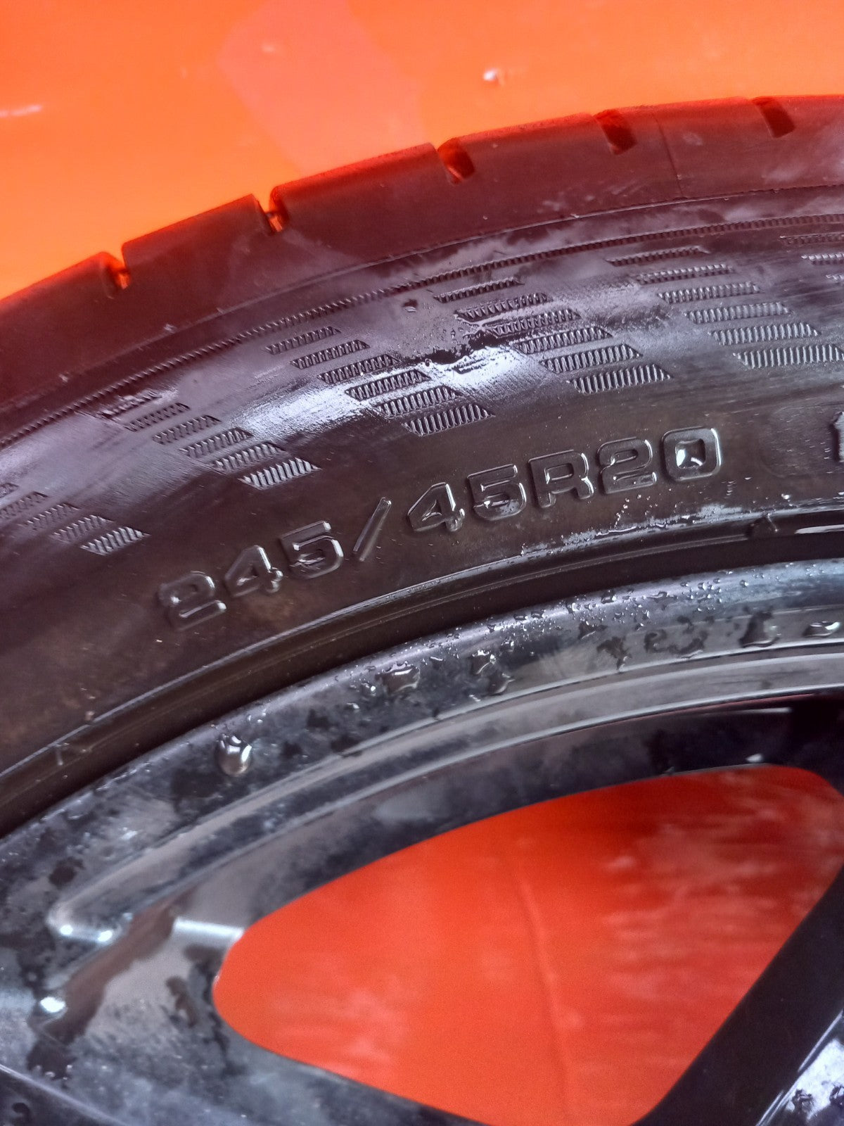 2024 Ford Transit Custom Alloy Wheel w/ Tyre 245/45 R20 Warranty A406 - Image 3