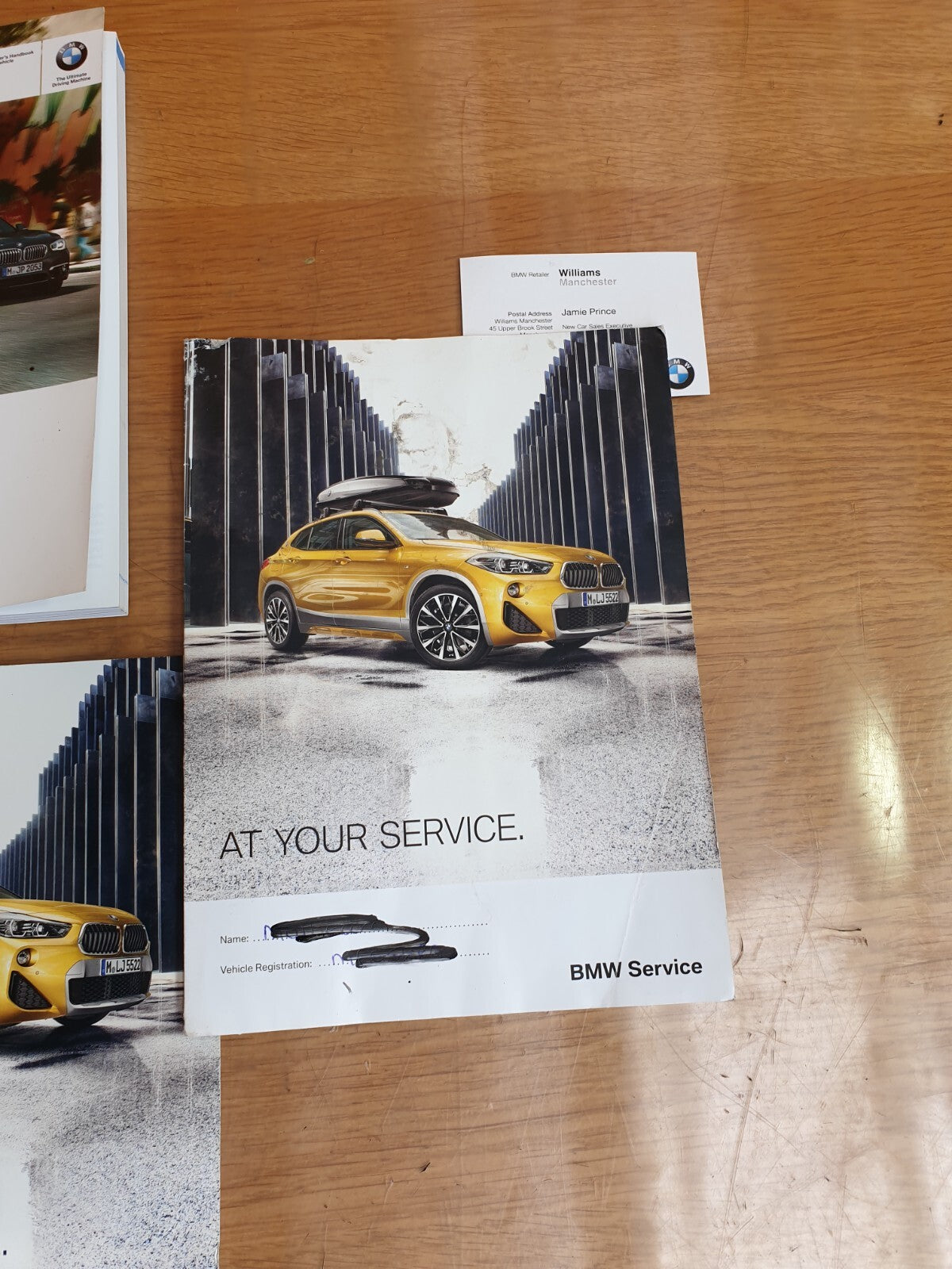 ✅2015 BMW 1 SERIES F20 1.5D OWNERS MANUAL HANDBOOK & WALLET + WARRANTY A160 - Image 10