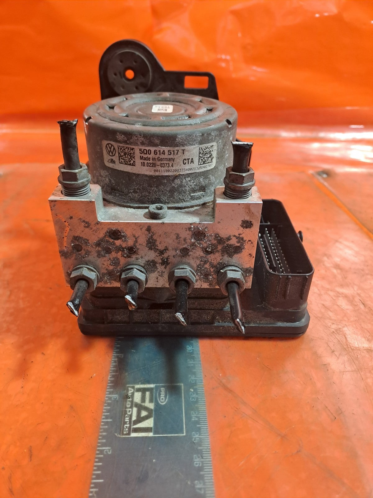 ✅AUDI A3 1.6 DIESEL 2013 ABS PUMP CONTROL MODULE 5Q0614517T 5Q0907379AA Warranty - Image 2