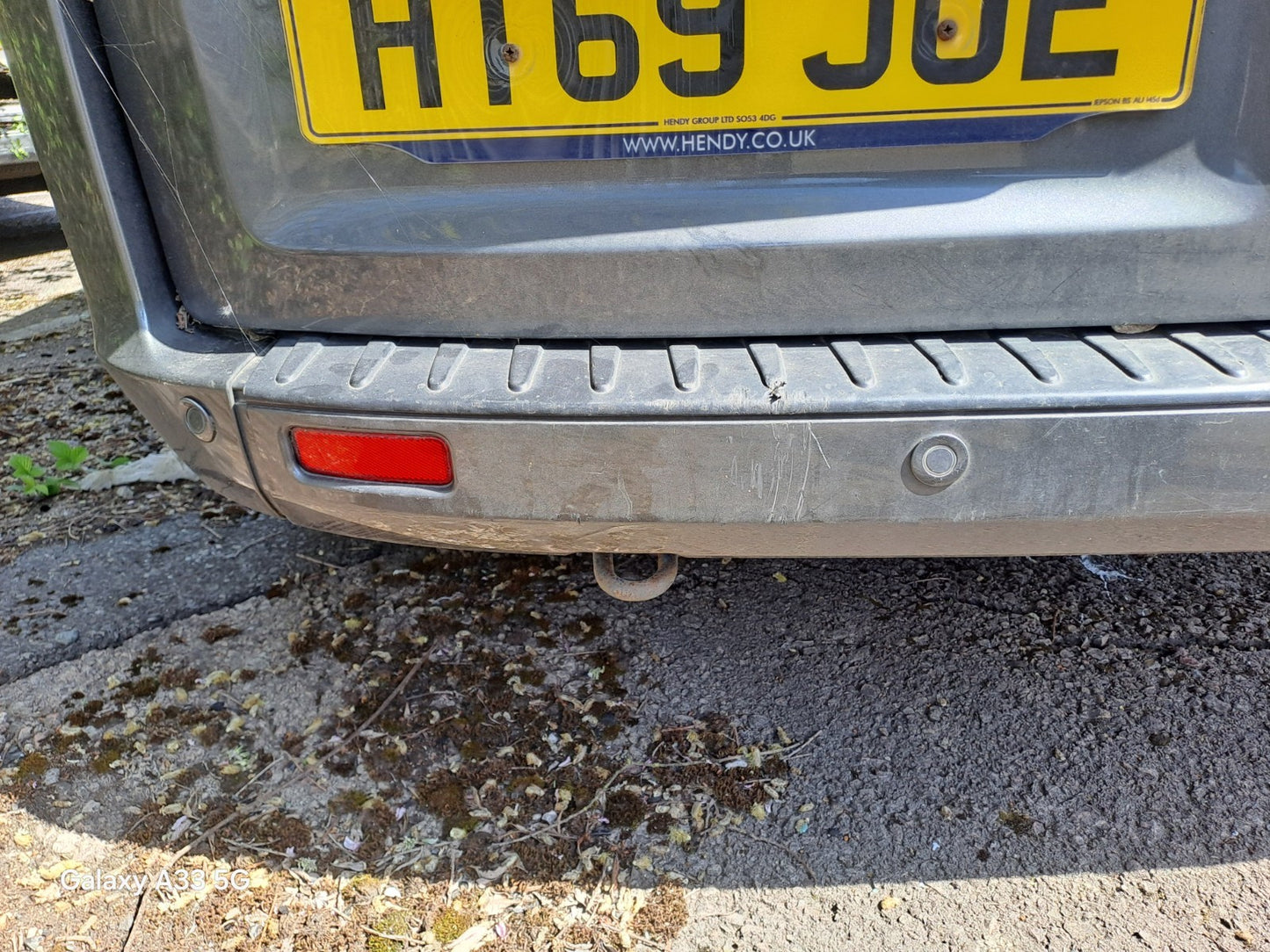 ✅2019 Ford Transit Custom Rear Bumper Grey + Warranty A383 - Image 4