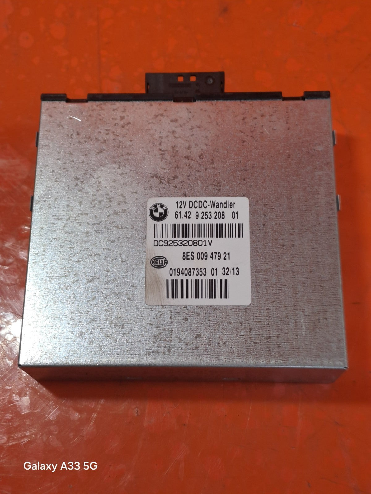 ✅2013 BMW 1 SERIES E88 TORQUE CONVERTER CONTROL MODULE 9253208 + WARRANTY A348 - Image 6