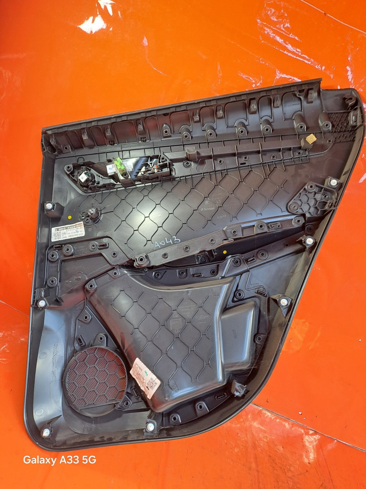 ✅Skoda Karoq Se 1.0P 2020 Rear Left Door Card 57A867023Q Warranty A043 - Image 11