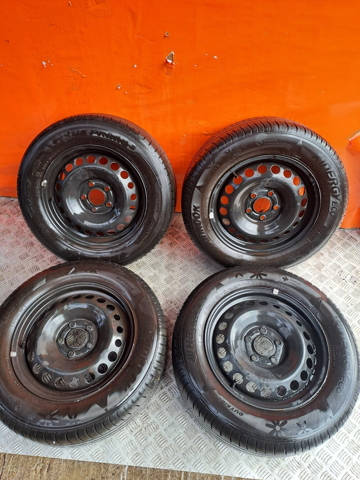 ✅2024 FORD TRANSIT COURIER 1.5D STEEL WHEEL & TYRE SET 195/65 R15 R2X6-1015 A356 - Image 2
