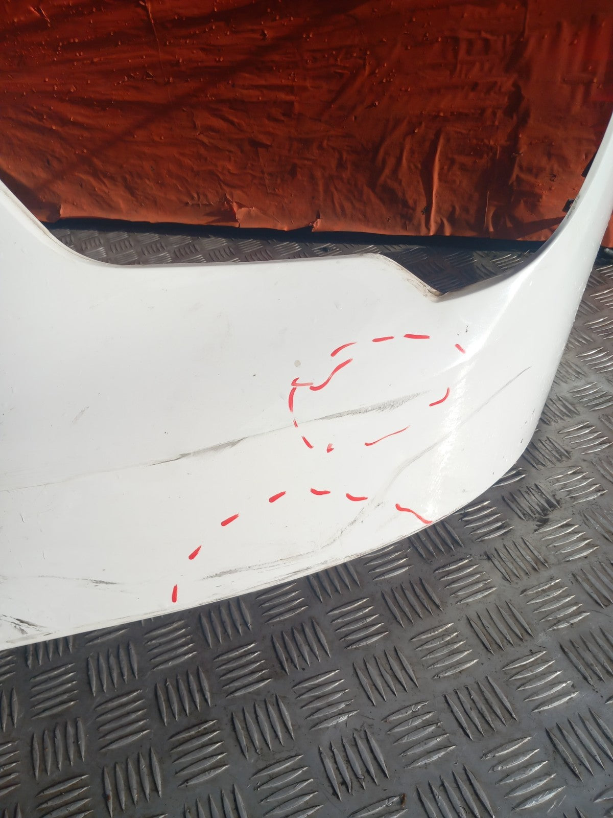 Vauxhall Combo MK4 2020 Front Bumper White Warranty A414 - Image 4