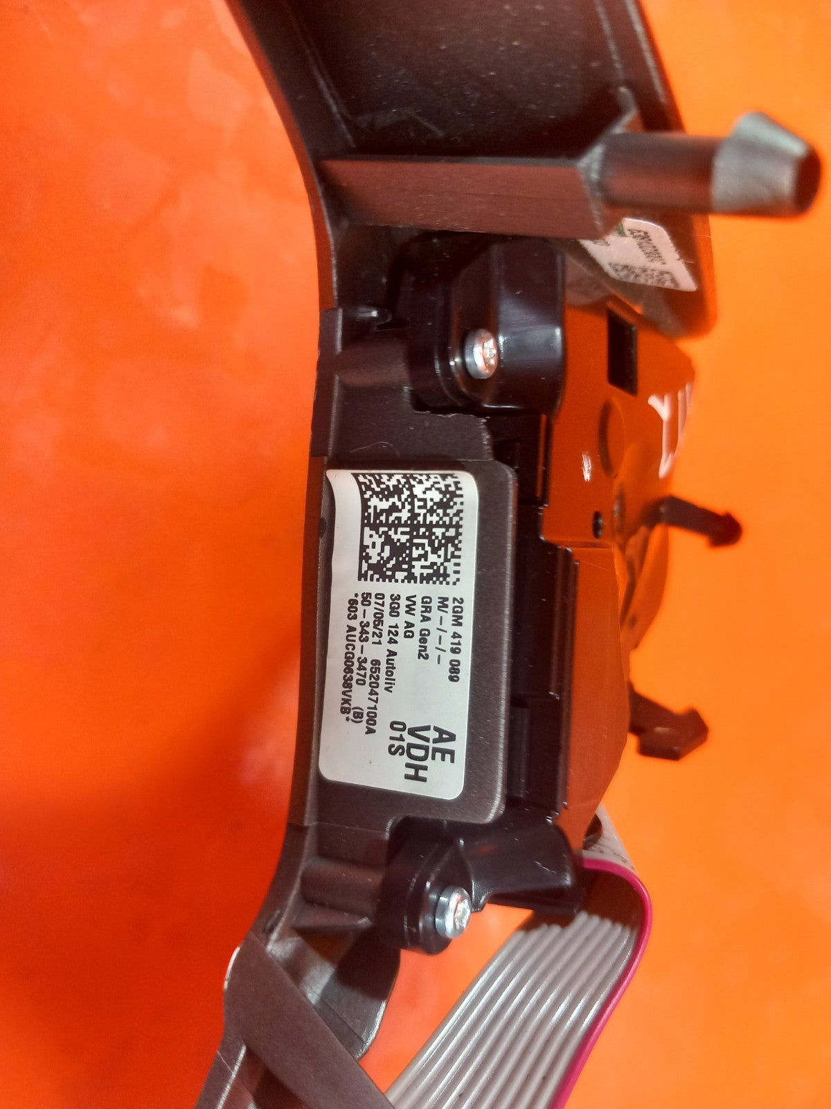 2021 VW Transporter T30 Steering Wheel Trim Panel 2GM419089AE Warranty A412 - Image 6