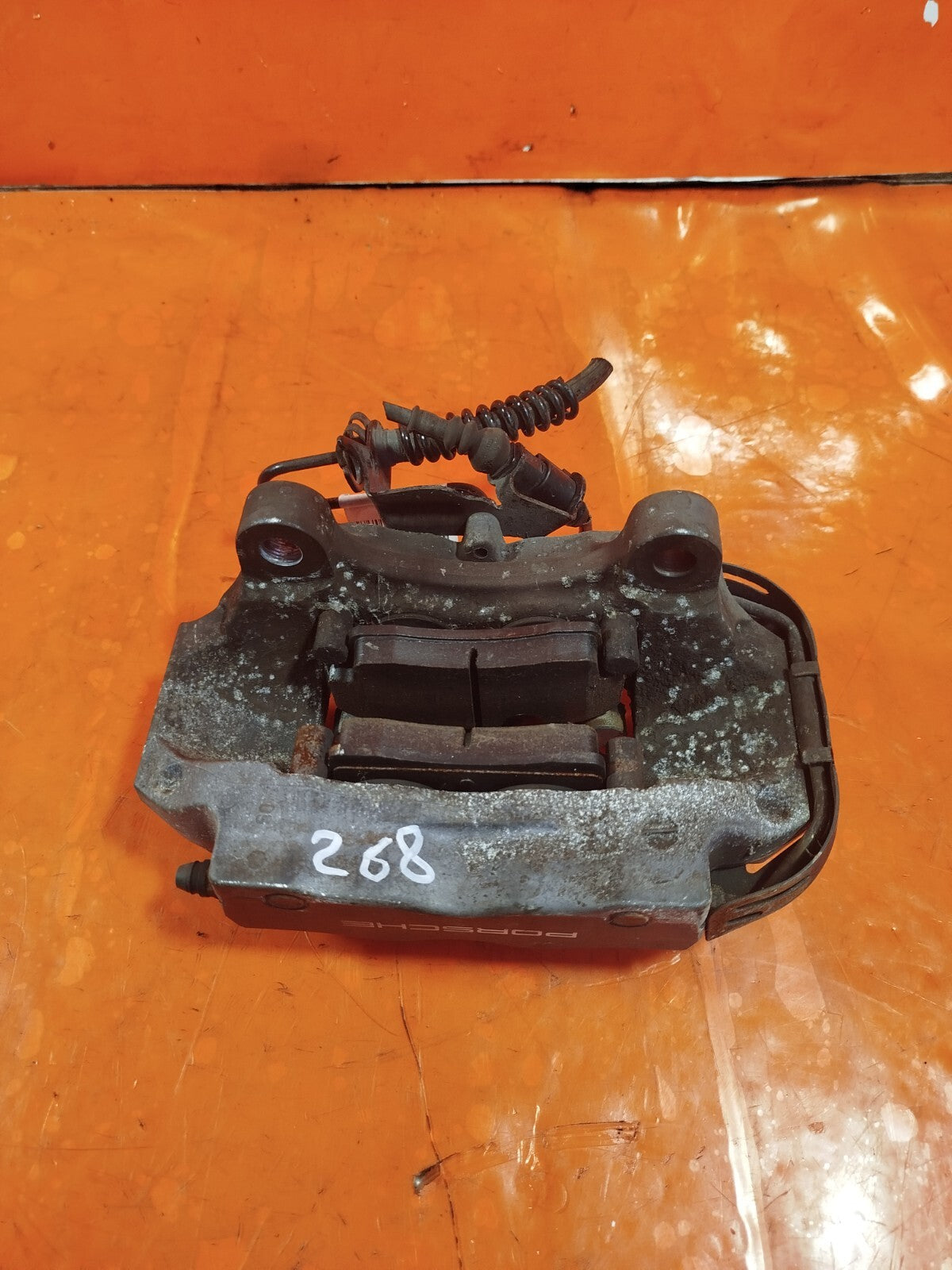 ✅Porsche Cayenne V6 2010 3.6 Petrol FRONT RIGHT BRAKE CALIPER 7L0614843A A268 - Image 1
