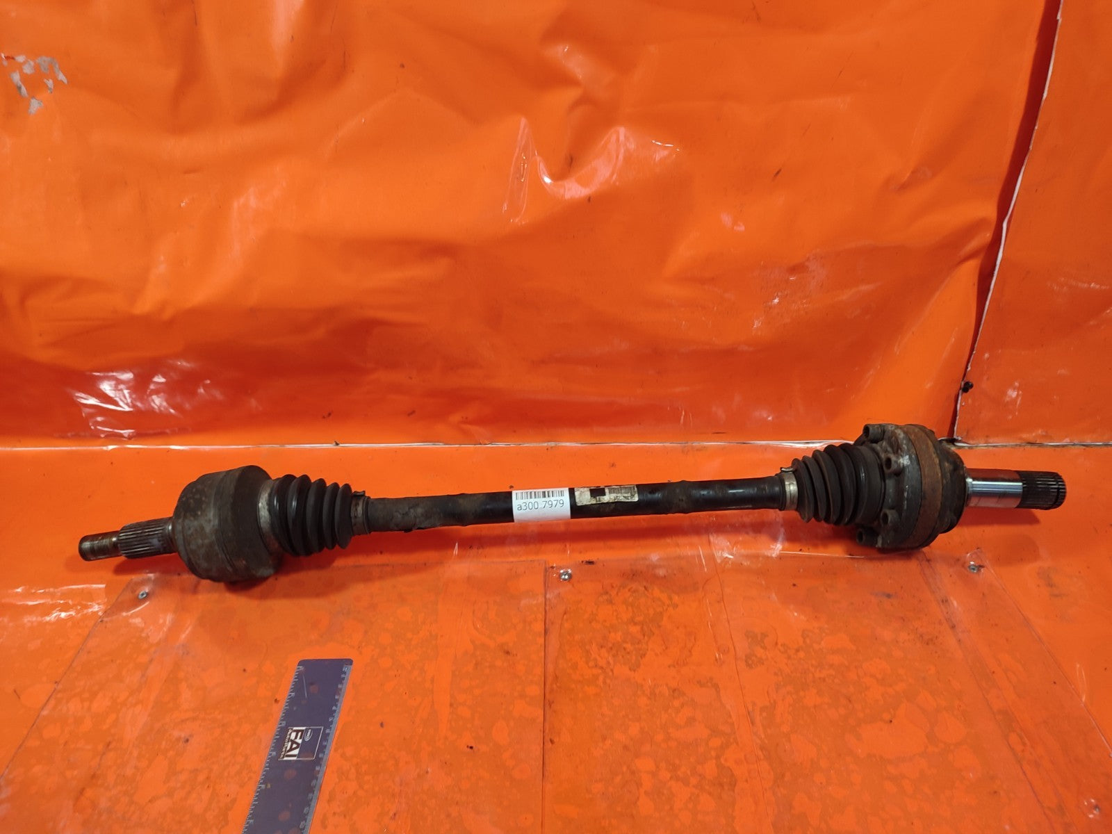 ✅2009 AUDI Q7 4L 3.0 DIESEL DRIVESHAFT REAR LEFT 7L8501201 + WARRANTY A300 - Image 1