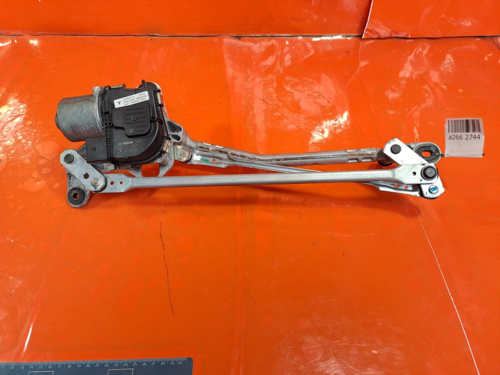 ✅Tesla Model 3 Long Range 2020 WIPER MOTOR & LINKAGE 1095855-00-A Warranty A266 - Image 10