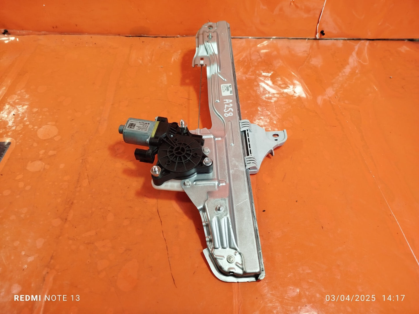 ✅HYUNDAI KONA 1.0 PETROL 2019 FRONT LEFT WINDOW REGULATOR 82401-J9000 Warranty - Image 3