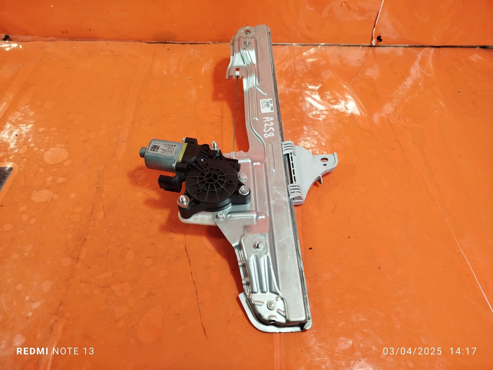 ✅HYUNDAI KONA 1.0 PETROL 2019 FRONT LEFT WINDOW REGULATOR 82401-J9000 Warranty - Image 3