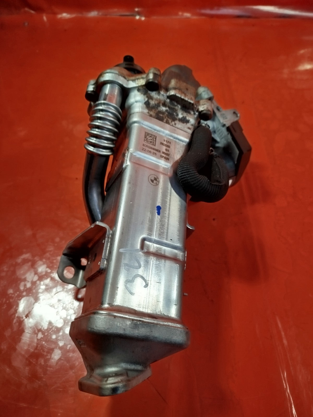 ✅BMW F30 320D 2.0 DIESEL 2012 N47D20O1 EGR VALVE WITH COOLER 7822350 7810871 - Image 11