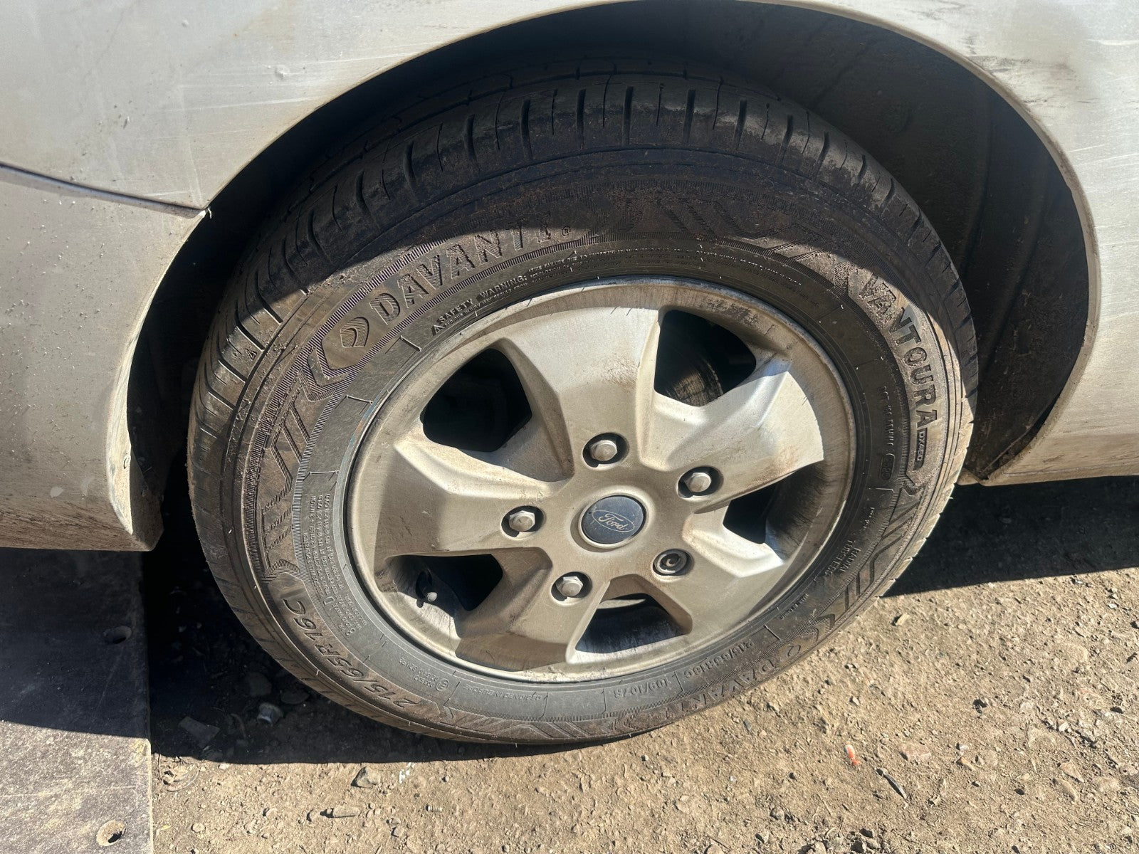 ✅Ford Transit Custom 2.2 Diesel 2016 Alloy Wheel With Tyre 215/65 R16C Warranty - Image 1