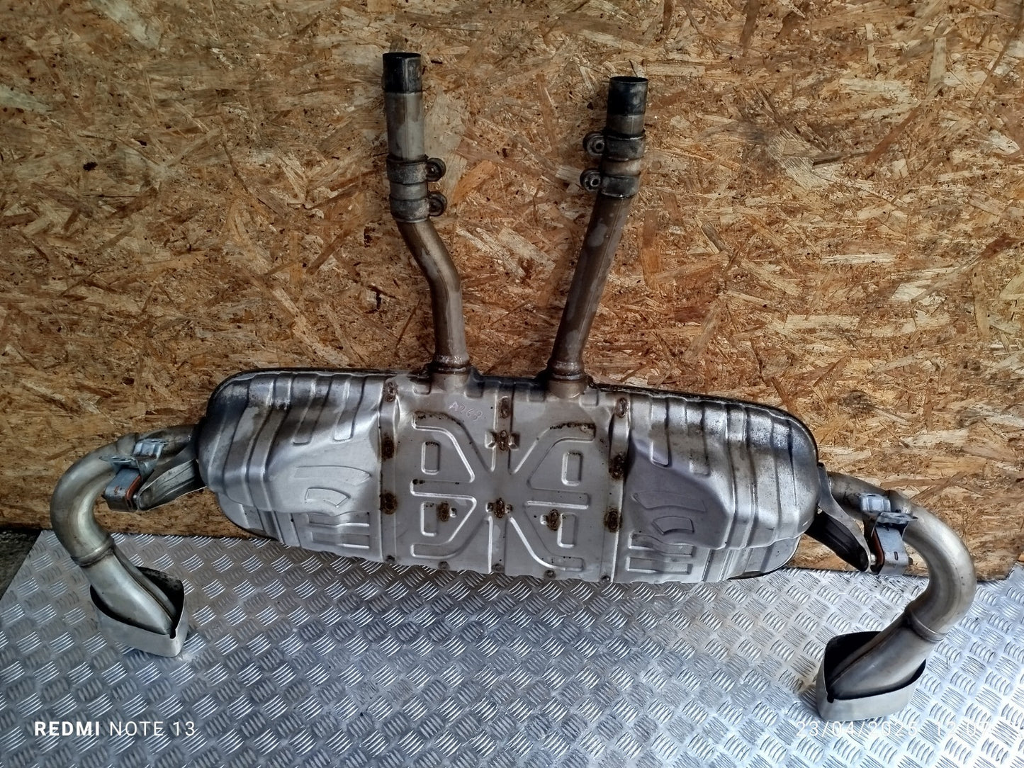 ✅2010 PORSCHE CAYENNE 9PA 3.6P EXHAUST MUFFLER SILENCER + WARRANTY A268 - Image 2