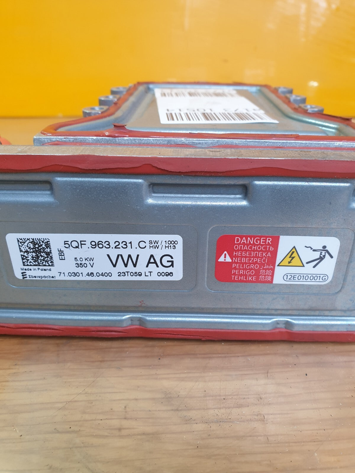 ✅2023 CUPRA FORMENTOR 1.4P HYBRID RADIATOR FLUID HEATING MODULE 5QF963231C A173 - Image 8