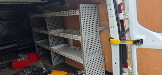 ✅FORD TRANSIT CUSTOM 2.0 DIESEL 2023 VAN METAL RACKING Warranty A342 - Image 1
