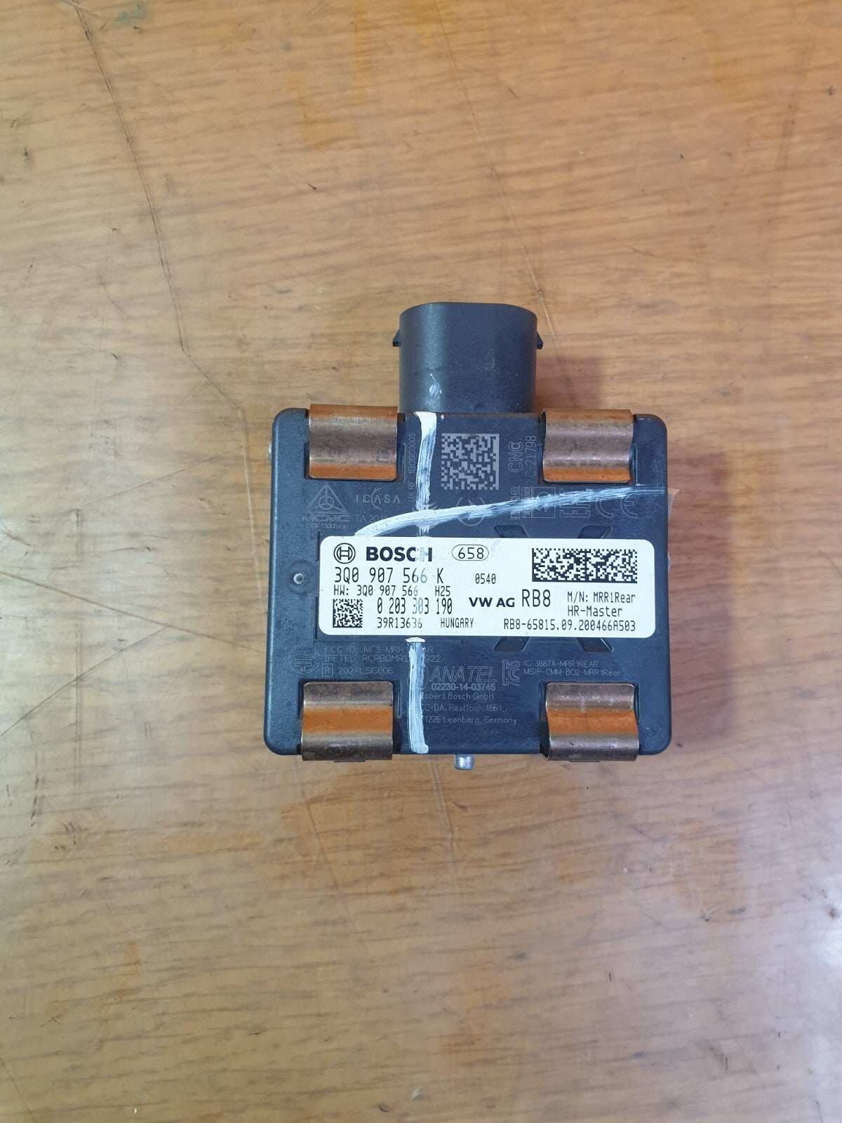 ✅AUDI Q3 S LINE 1.5 PETROL 2020 REAR RIGHT DISTANCE RADAR SENSOR 3Q0907566K A198 - Image 1
