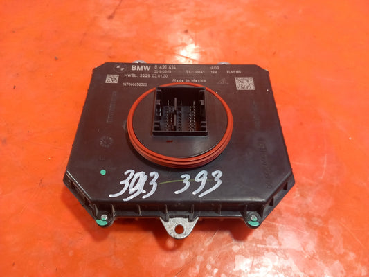 2019 BMW X3 G01 Headlight Control Module 8491414 Warranty A393 - Image 2