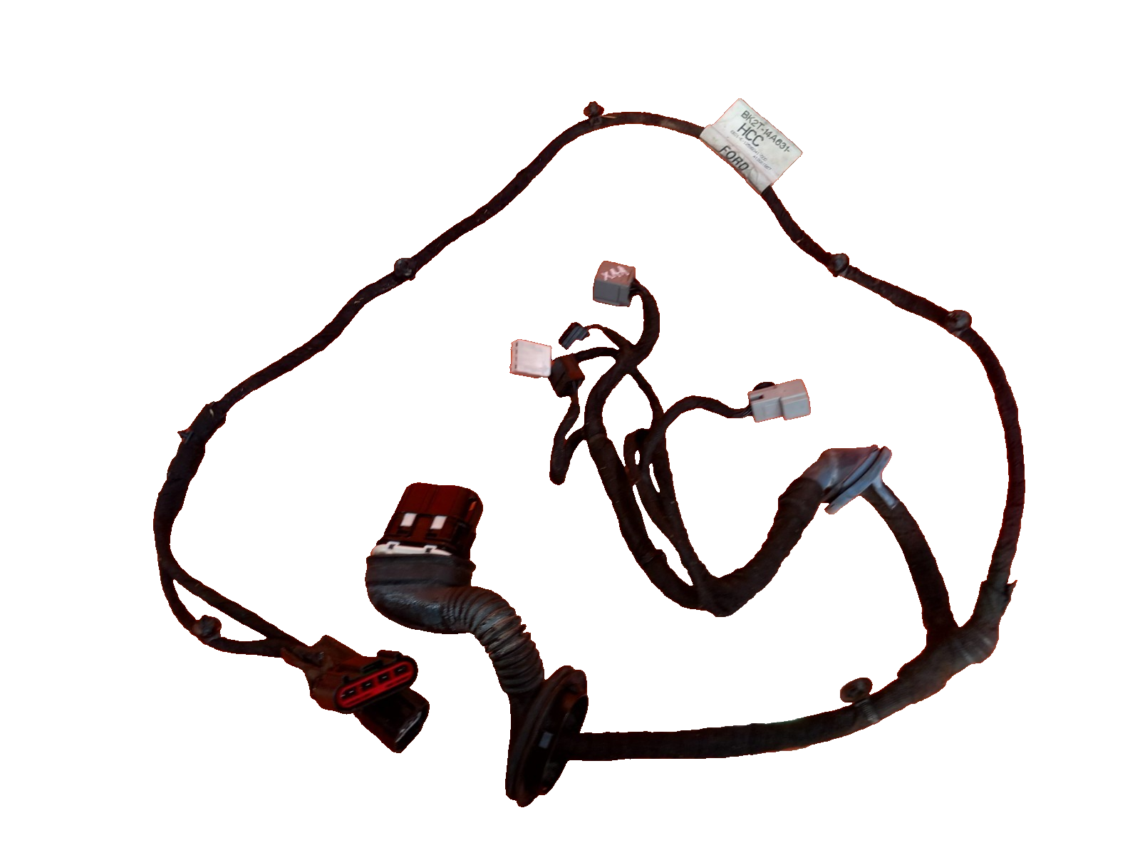 Ford Transit Custom Mk8 2012-2018 Front Left Door Wiring Loom BK2T14A631HCC xAA - Image 1