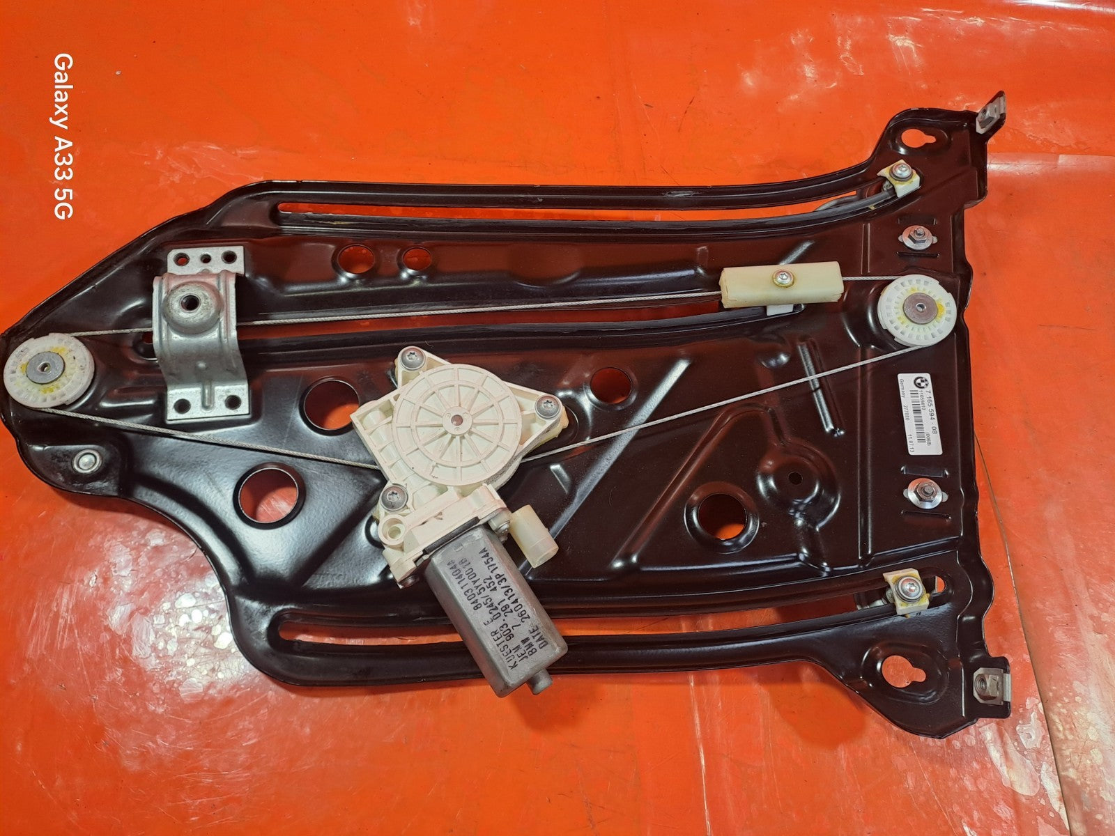 ✅BMW E88 118D M SPORT 2.0 DIESEL 2013 REAR RIGHT WINDOW REGULATOR 7165594 A348 - Image 2