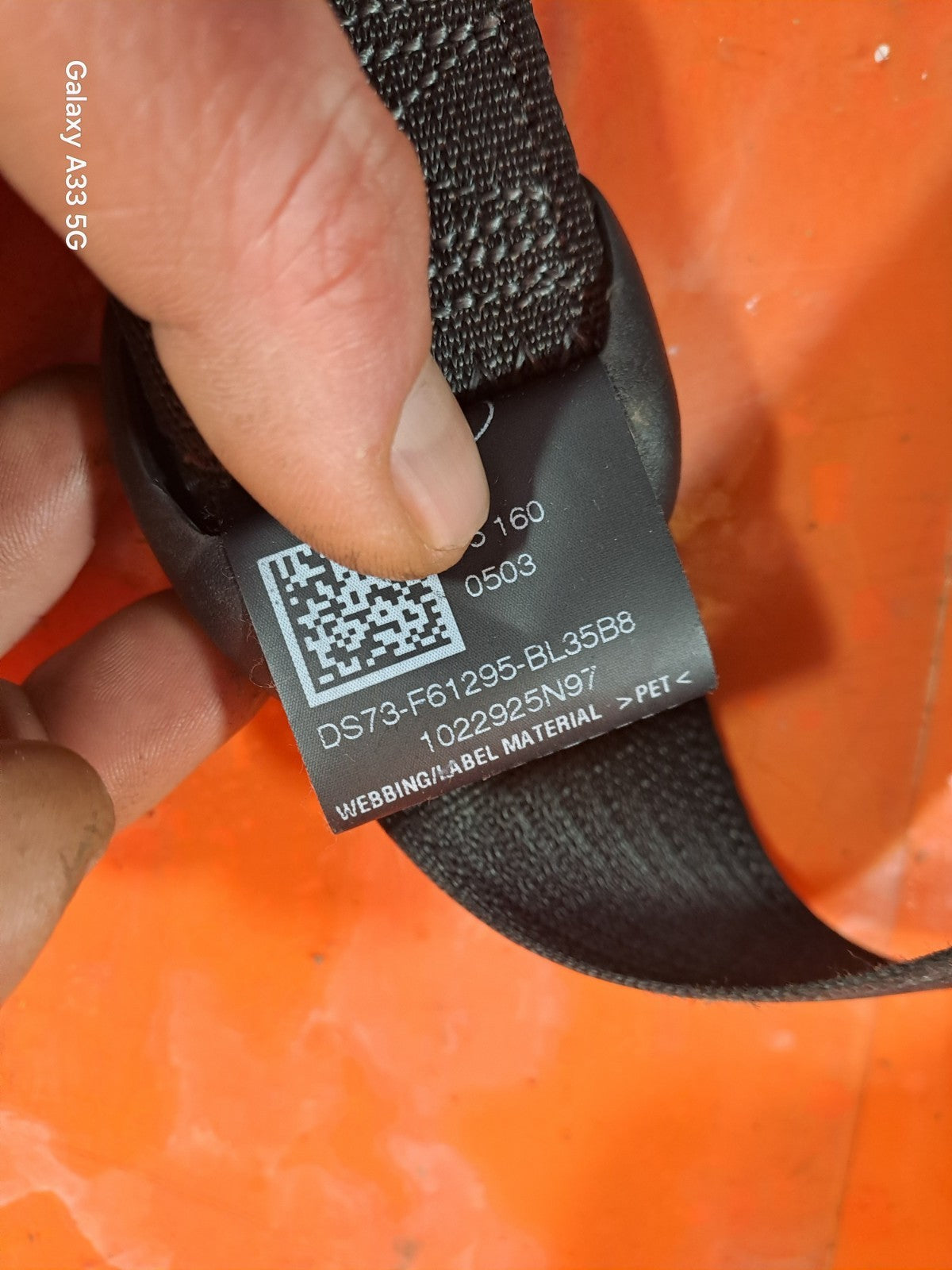 ✅FORD MONDEO TITANIUM 2.0 DIESEL 2015 FRONT LEFT SEAT BELT DS73F61295BL Warranty - Image 6