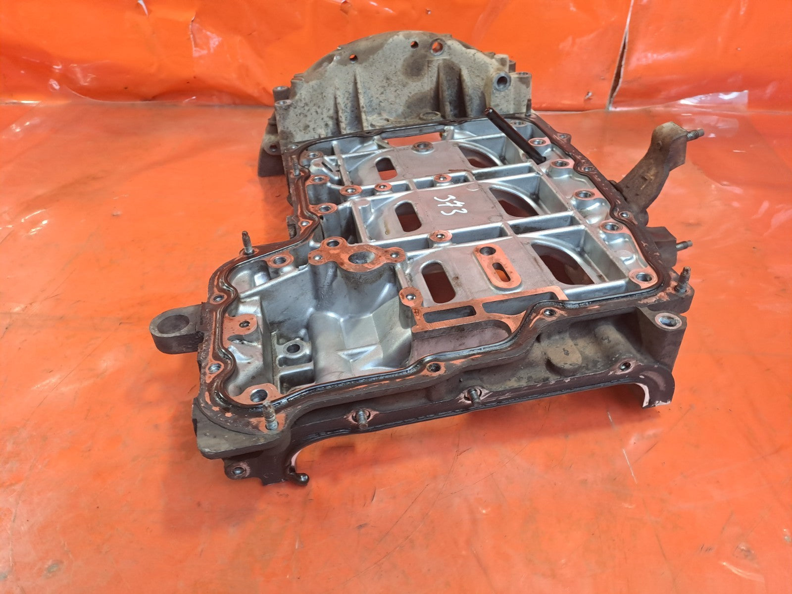 ✅2016 Ford Transit Custom 2.2 Diesel Upper Oil Sump Pan MK2Q-6U004-BA A373 - Image 5
