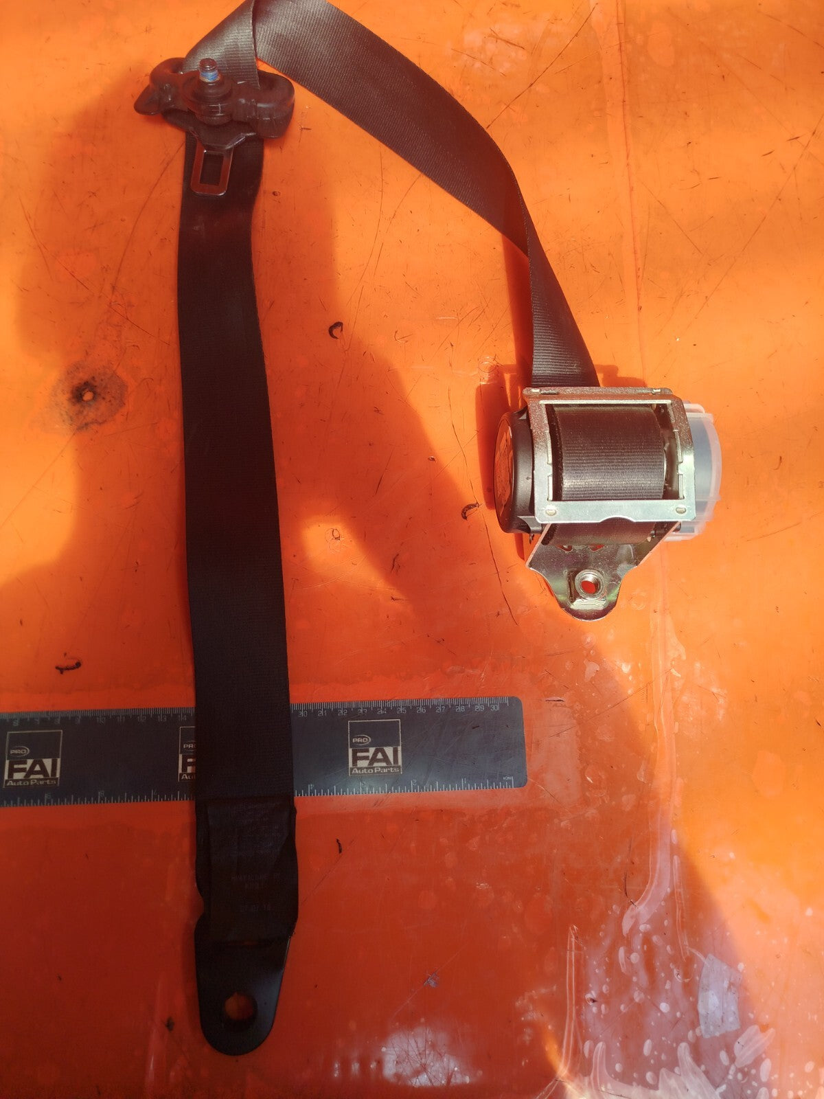 ✅LAND ROVER RANGE ROVER L320 2.7 DIESEL 2007 FRONT LEFT SEAT BELT EVB500970PMA - Image 1