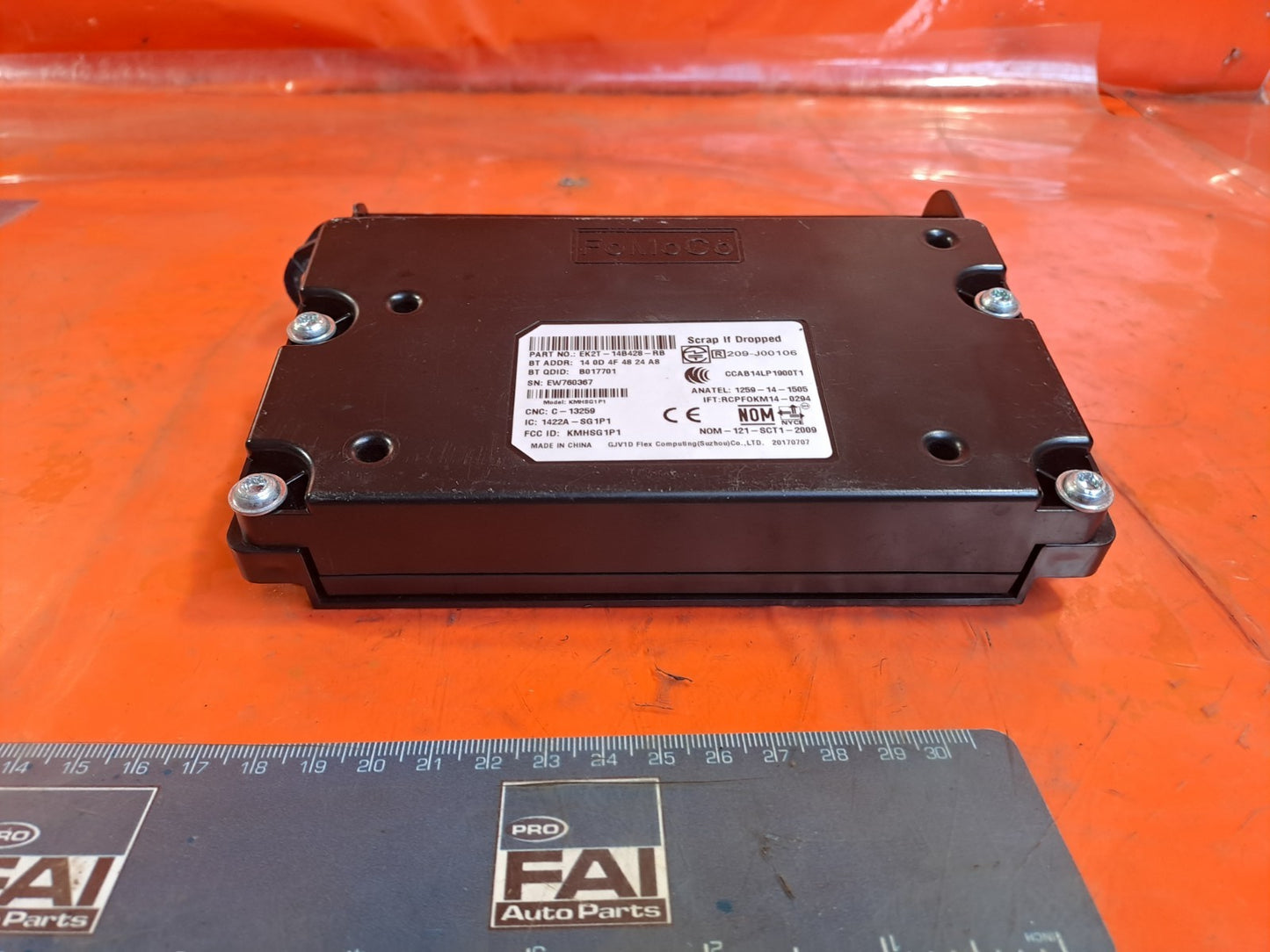 ✅Ford Tourneo Custom 2.0 Diesel 2017 Bluetooth Control Module EK2T14B428RB A359 - Image 4