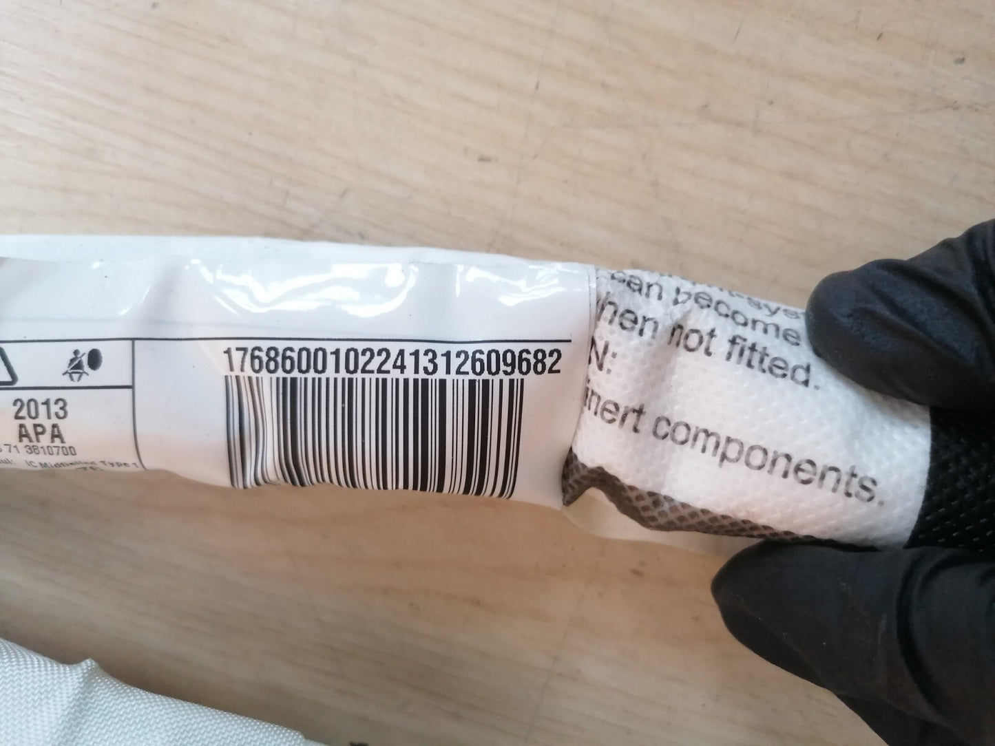 ✅2013 MERCEDES A CLASS W176 1.5CDI ROOF LEFT CURTAIN A1768600102 A056 - Image 10