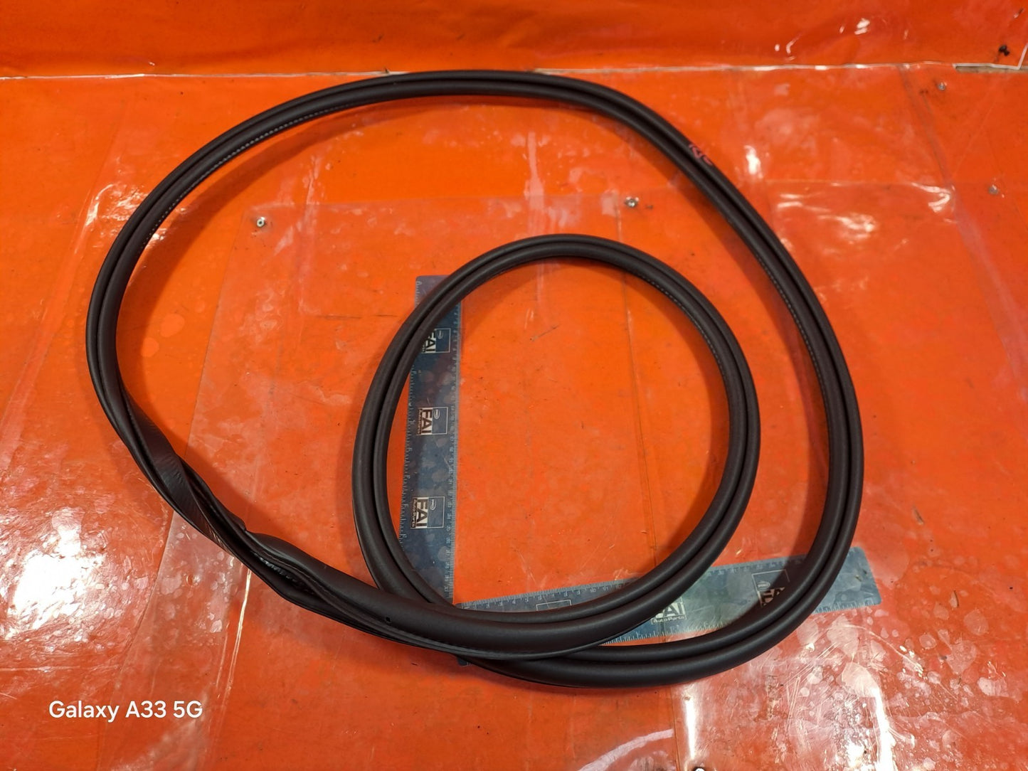 ✅POLESTAR 2 LONG RANGE 2023 REAR RIGHT DOOR SEAL RUBBER 31662570 A312 - Image 2