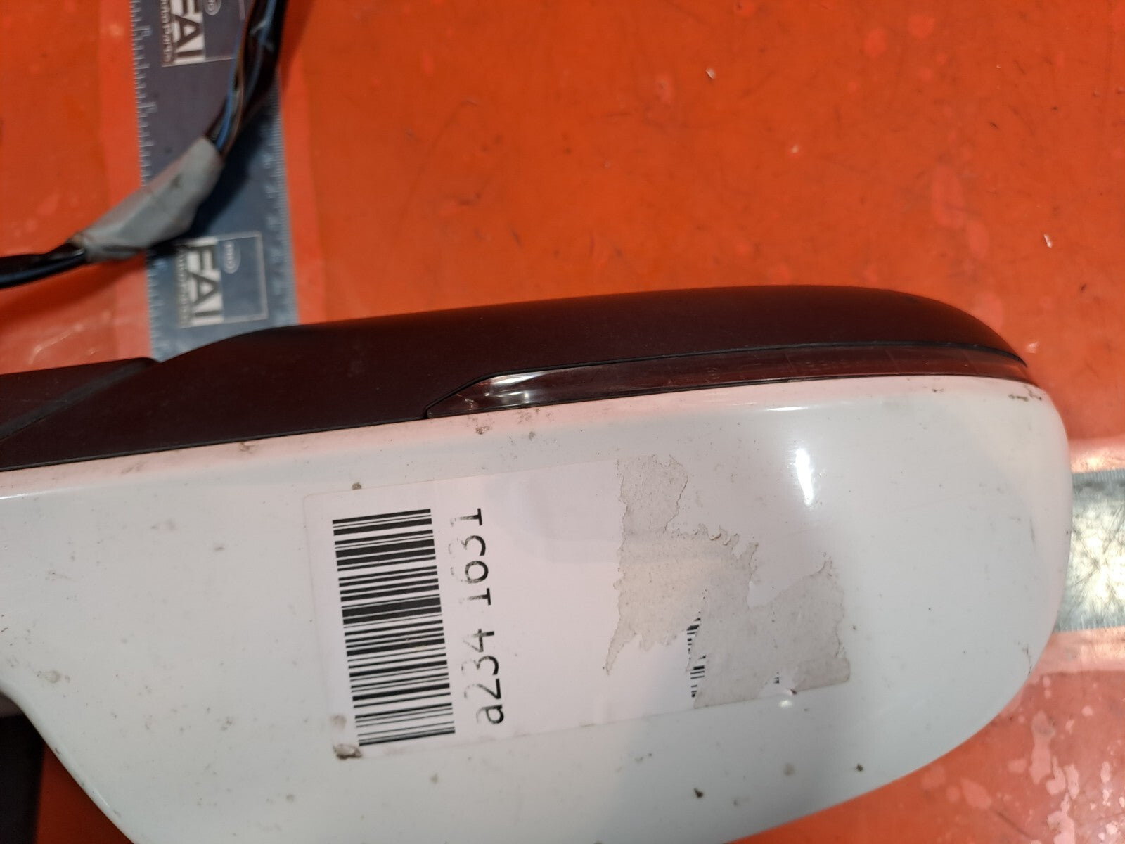✅AUDI A5 S LINE CABRIO 2.0 PETROL 2009 FRONT RIGHT MIRROR WHITE E1021053 A234 - Image 10