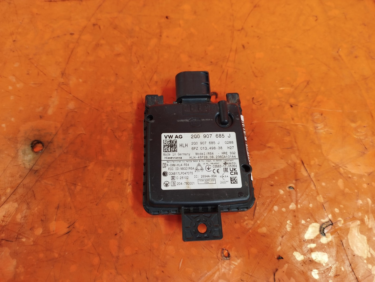 ✅VW GOLF GTE MK8 1.4 PETROL 2023 LEFT BLIND SPOT RADAR SENSOR 2Q0907685J A294 - Image 1