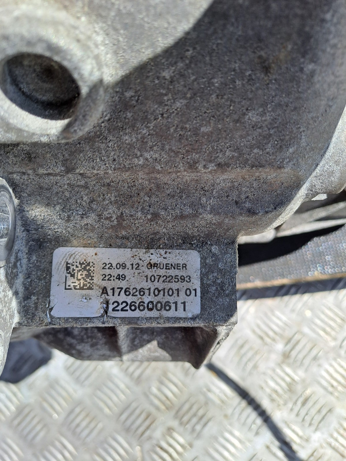 ✅MERCEDES B180 W246 1.8 DIESEL 2012 6 SPEED MANUAL GEARBOX A1762610101 Warranty - Image 5