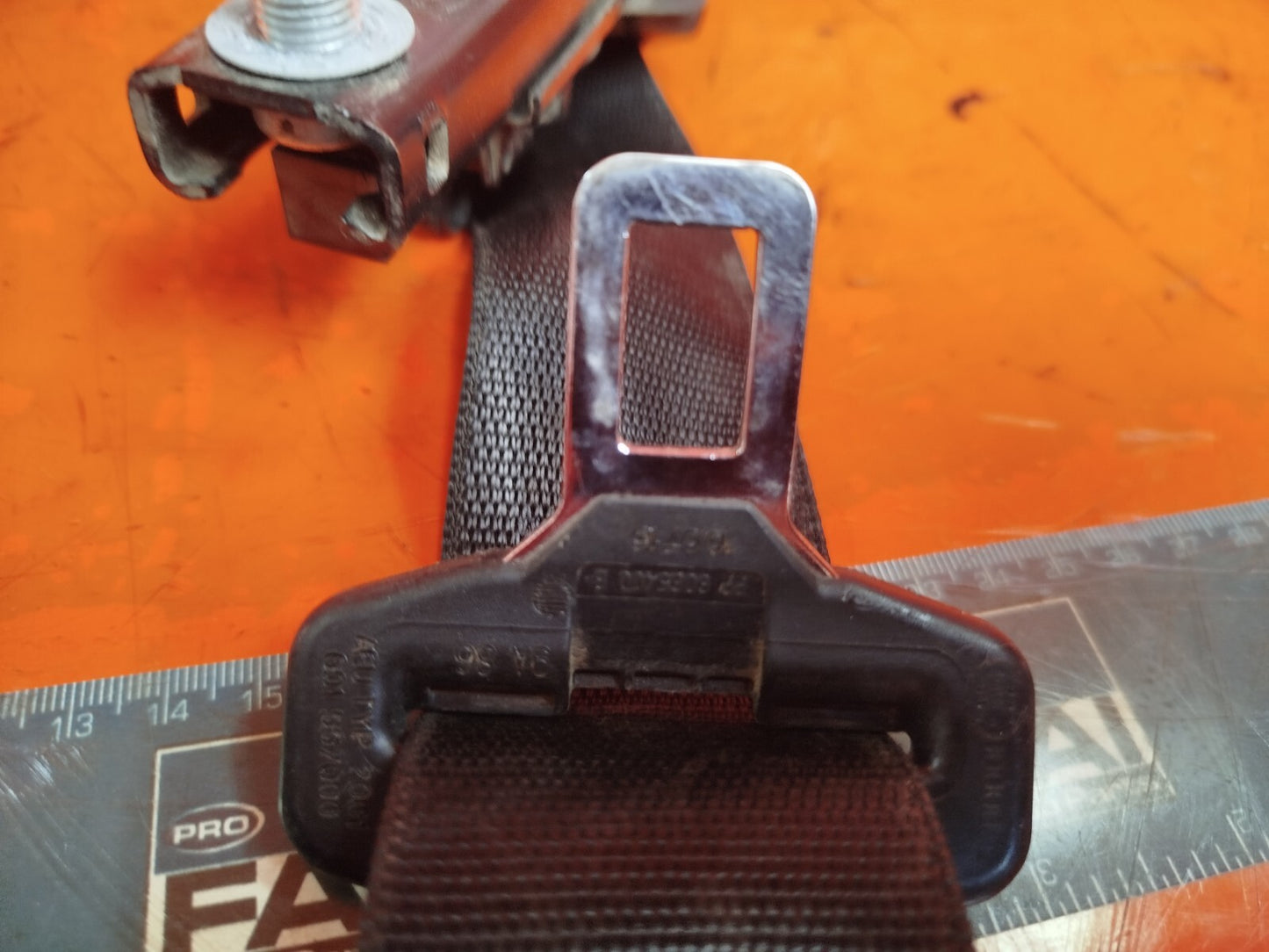 ✅VW CRAFTER CR35 2.0 DIESEL 2017 FRONT LEFT SEAT BELT 601384300 Warranty A277 - Image 10