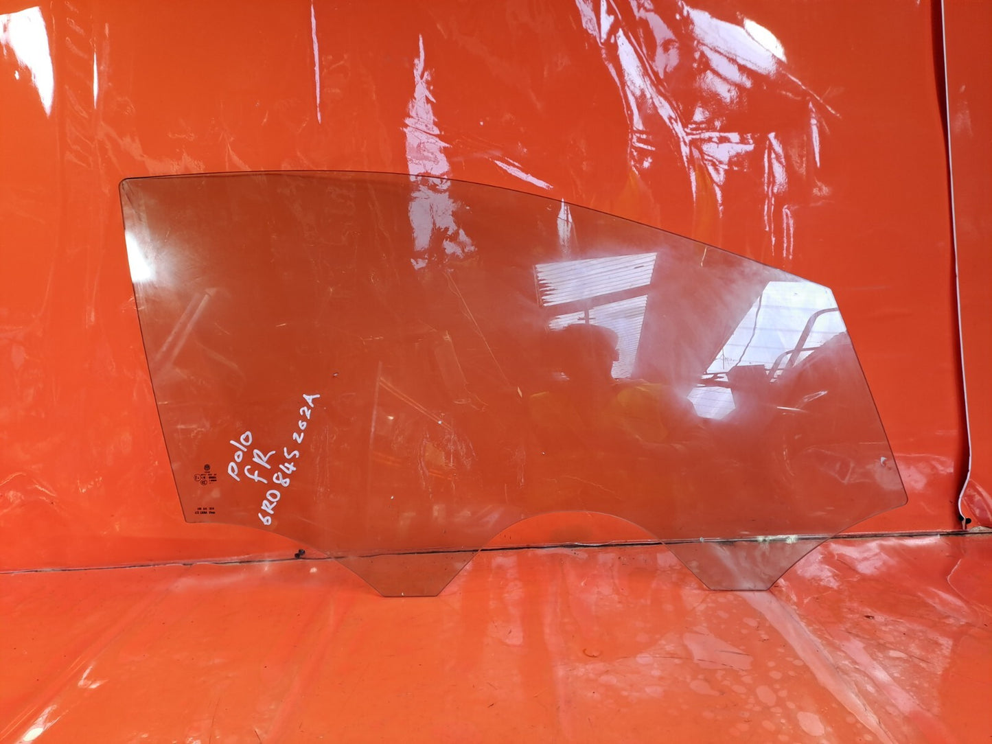 ✅VW POLO 1.0 PETROL 2021 FRONT RIGHT DOOR WINDOW GLASS 6R0845202A Warranty A214 - Image 2