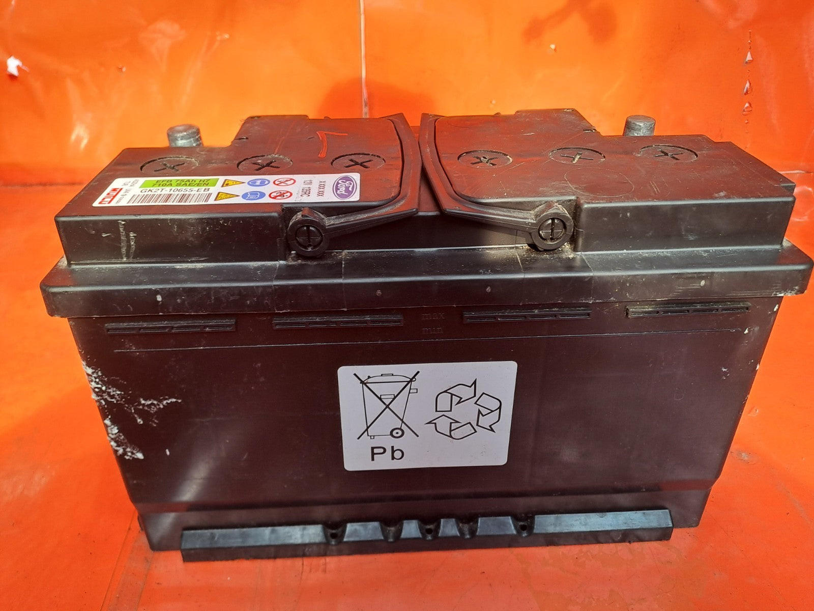✅Ford Starter Battery 12V 75Ah 710A GK2T-10655-EB Warranty xAA - Image 3