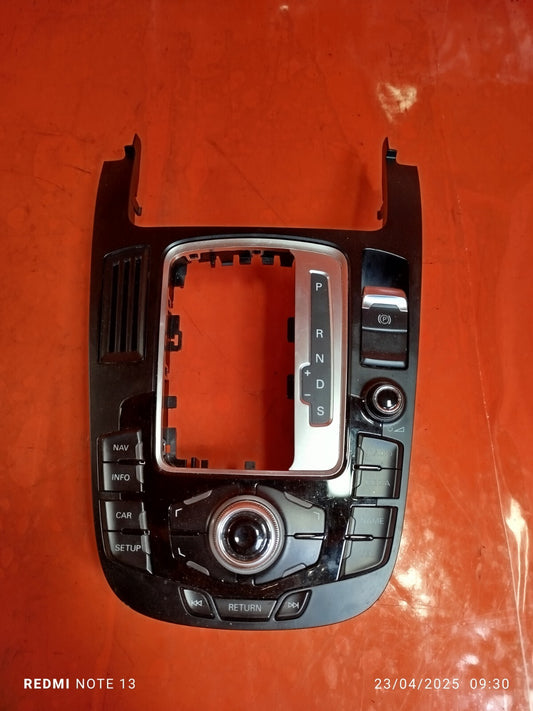 ✅AUDI Q5 S LINE 2.0 PETROL 2012 SAT NAV MULTIMEDIA MMI SWITCH PANEL 8T0919609F - Image 1