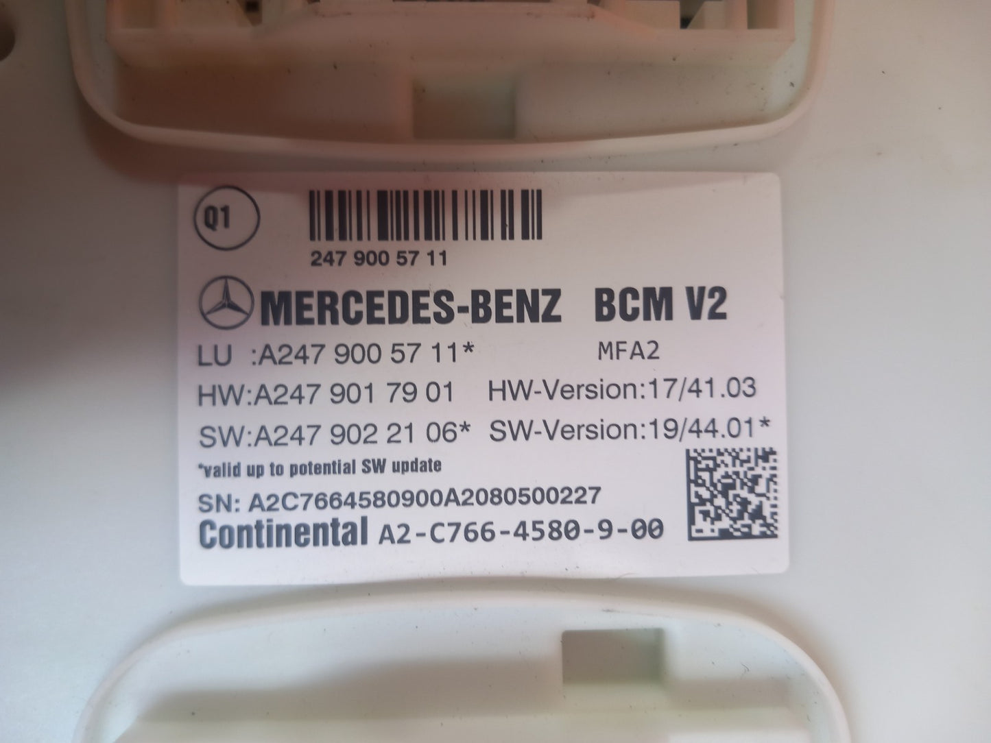 Mercedes W177 W247 Body Control Module BCM A2479005711 A2479017901 A2479022106 - Image 4