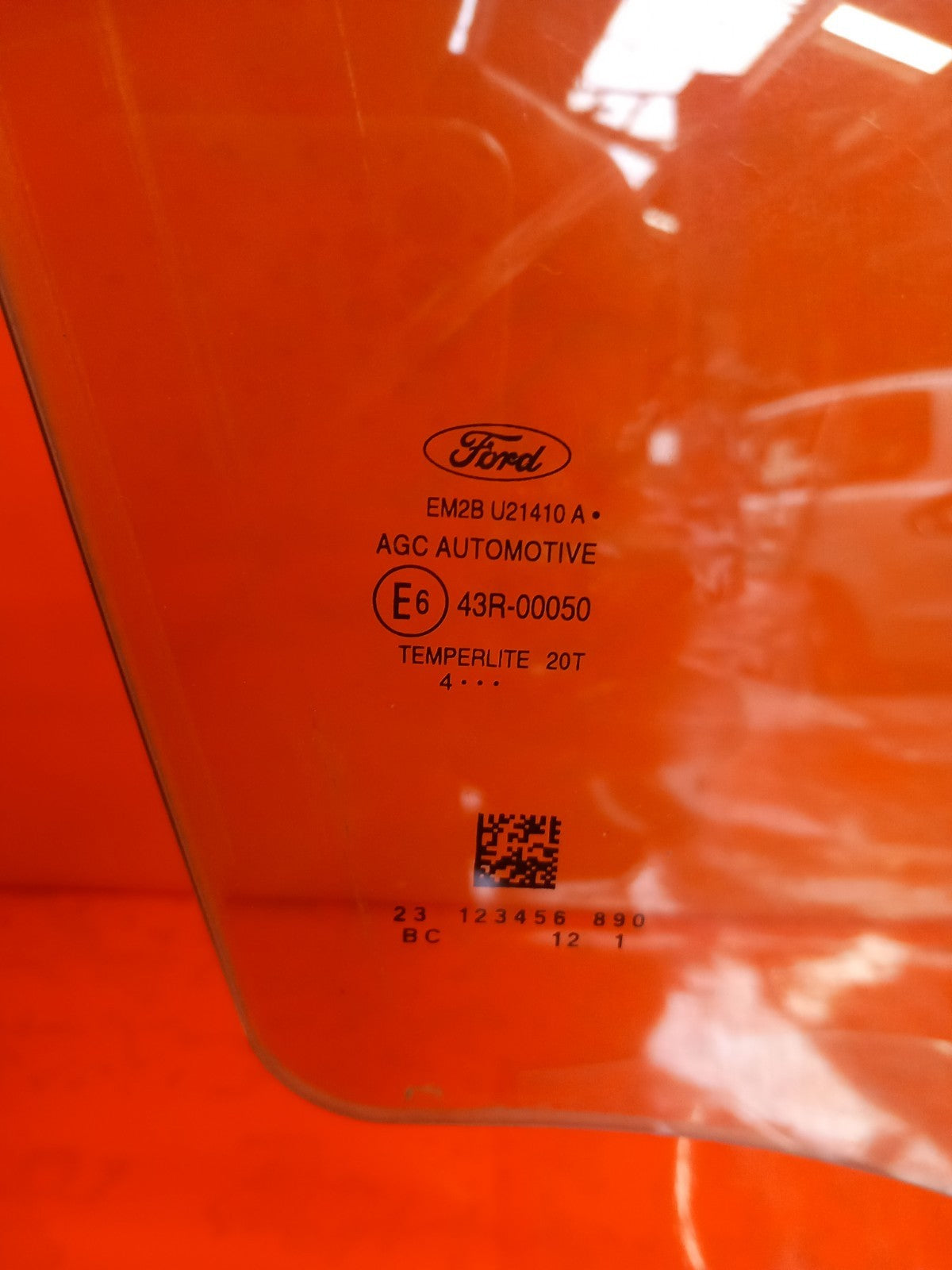 Ford Galaxy Zetec 2.0 Diesel 2019 Front Right Door Window Glass 43R-00050 A345 - Image 5