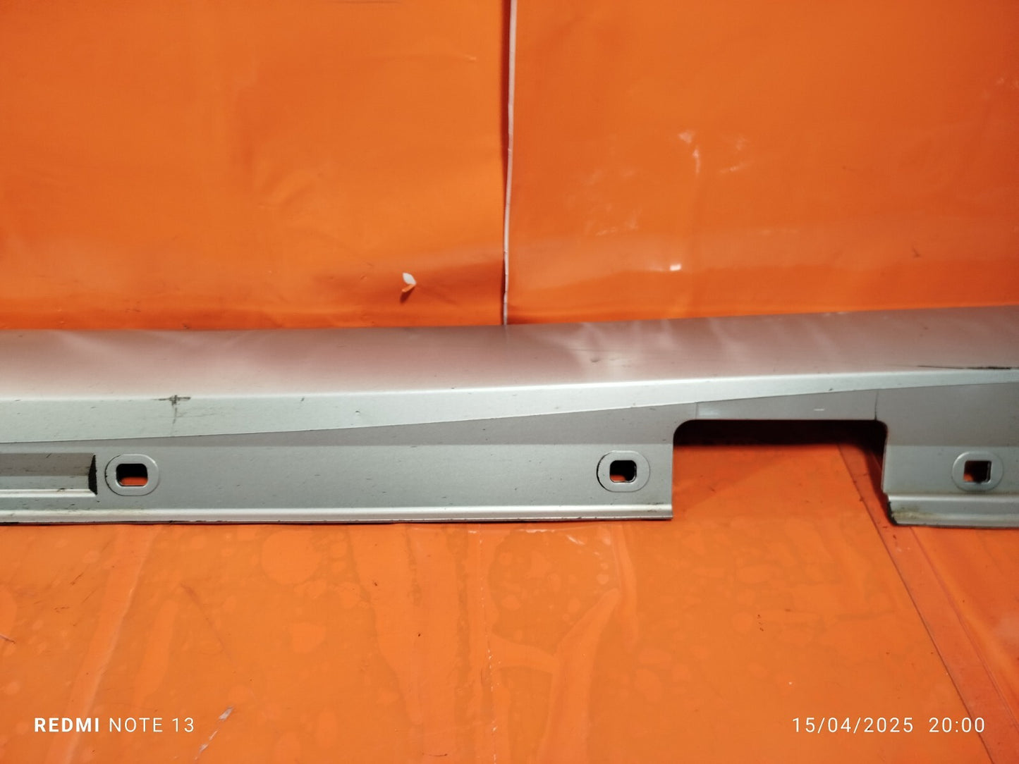 ✅Mercedes B Class W246 2012 Left Side Skirt Silver 761 A2466900240 + Warranty - Image 4