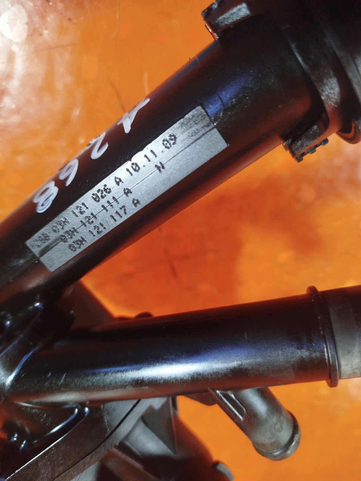 ✅Porsche Cayenne V6 2010 3.6 Petrol COOLANT THERMOSTAT PIPE HOSE 03H121026A A268 - Image 9