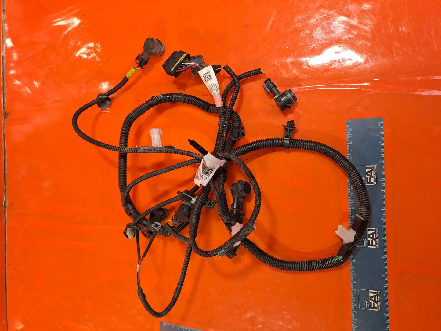 ✅2020 TESLA MODEL 3 FRONT BUMPER PARKING SENSORS WITH HARNESS + WARRANTY A266 - Image 5