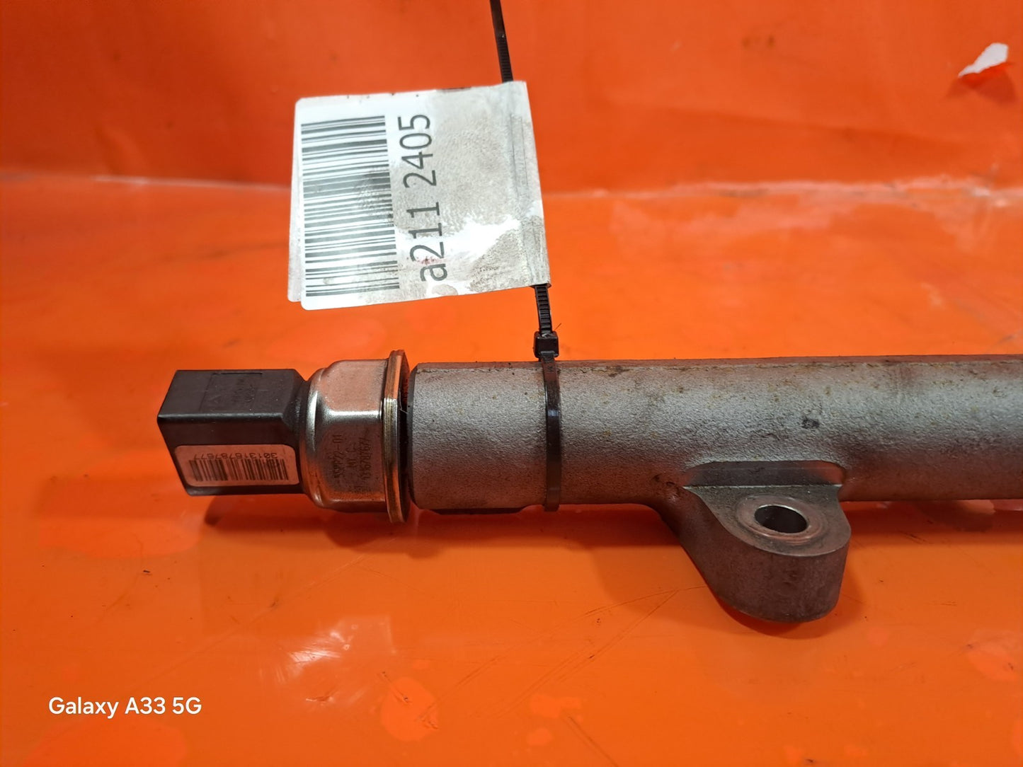 ✅2012 MERCEDES B CLASS W246 1.8D FUEL INJECTOR RAIL A6510700495 + WARRANTY A211 - Image 9
