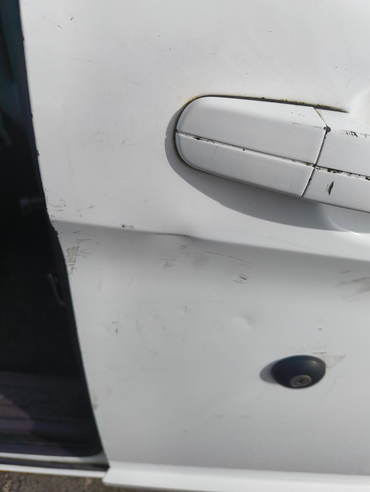 ✅Ford Tourneo Custom 2.2 Diesel 2015 Front Right Door Bare White Dent A377 - Image 3