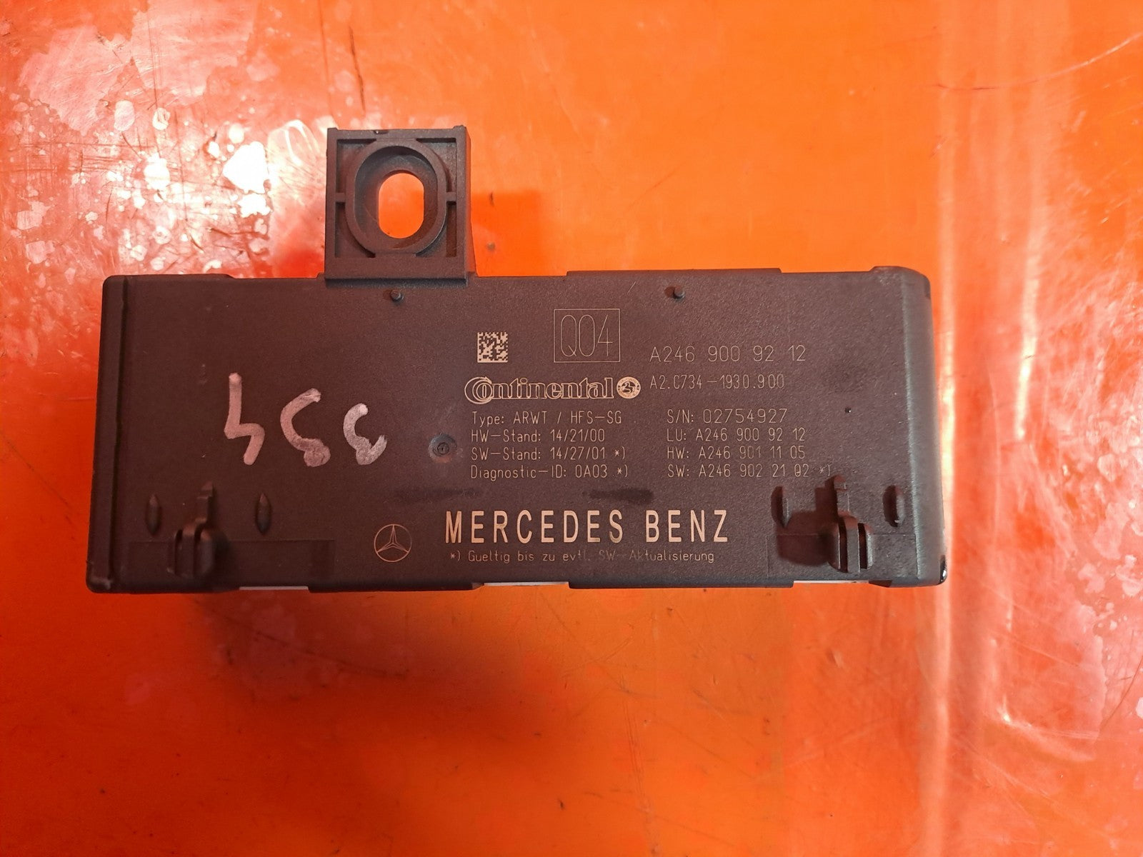 ✅MERCEDES GLA 200D X156 2.1 DIESEL 2016 TAILGATE CONTROL MODULE A2469009212 A334 - Image 1