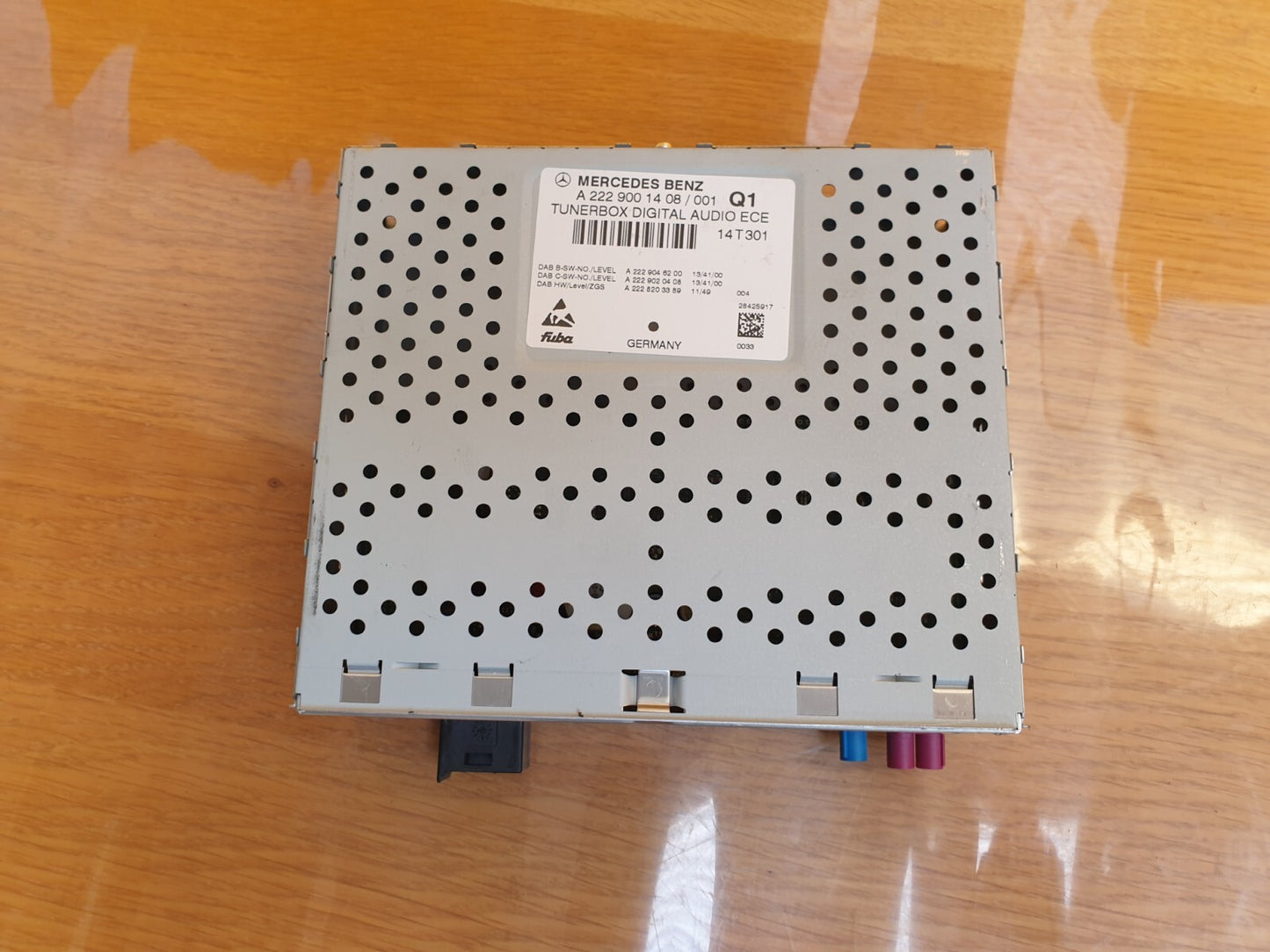✅2014 MERCEDES C CLASS W205 DIGITAL RADIO TUNER CONTROL MODULE UNIT A2229001408 - Image 10